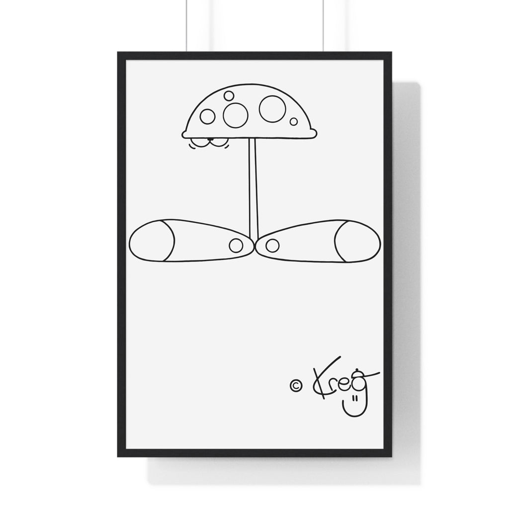 THING,Vertical Framed Poster