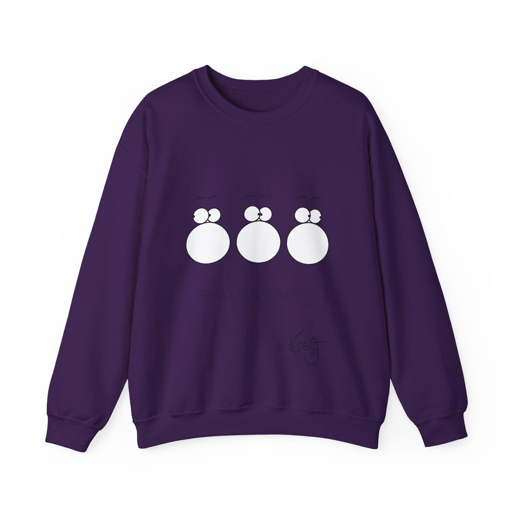 PEOPLE WATCHING,Unisex Heavy Blend™ Crewneck Sweatshirt