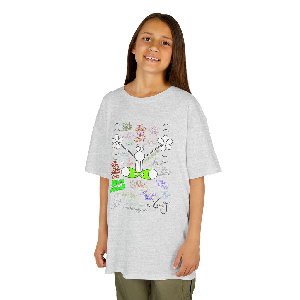 JOY GRAFFITI,Kids Heavy Cotton™ Tee