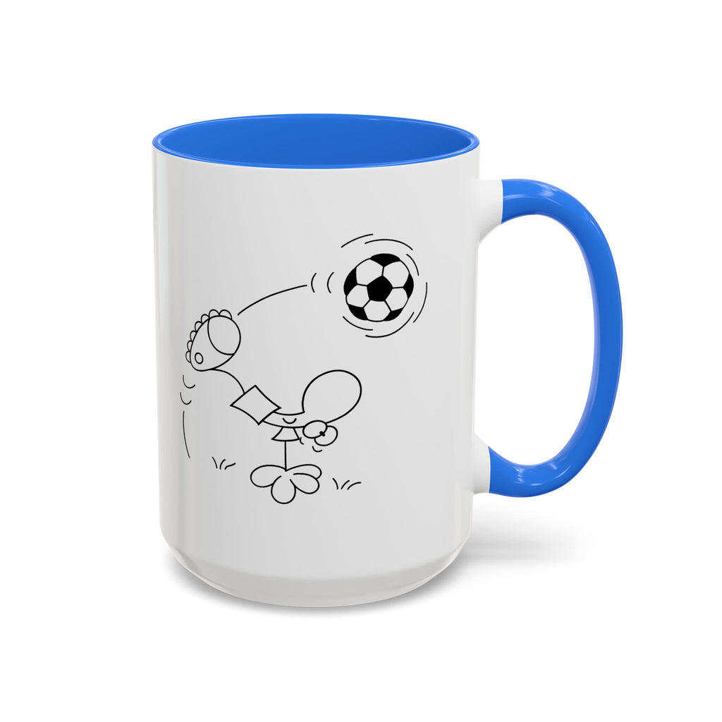 SOCCER DUDE Colorful Mugs, 11oz 15oz