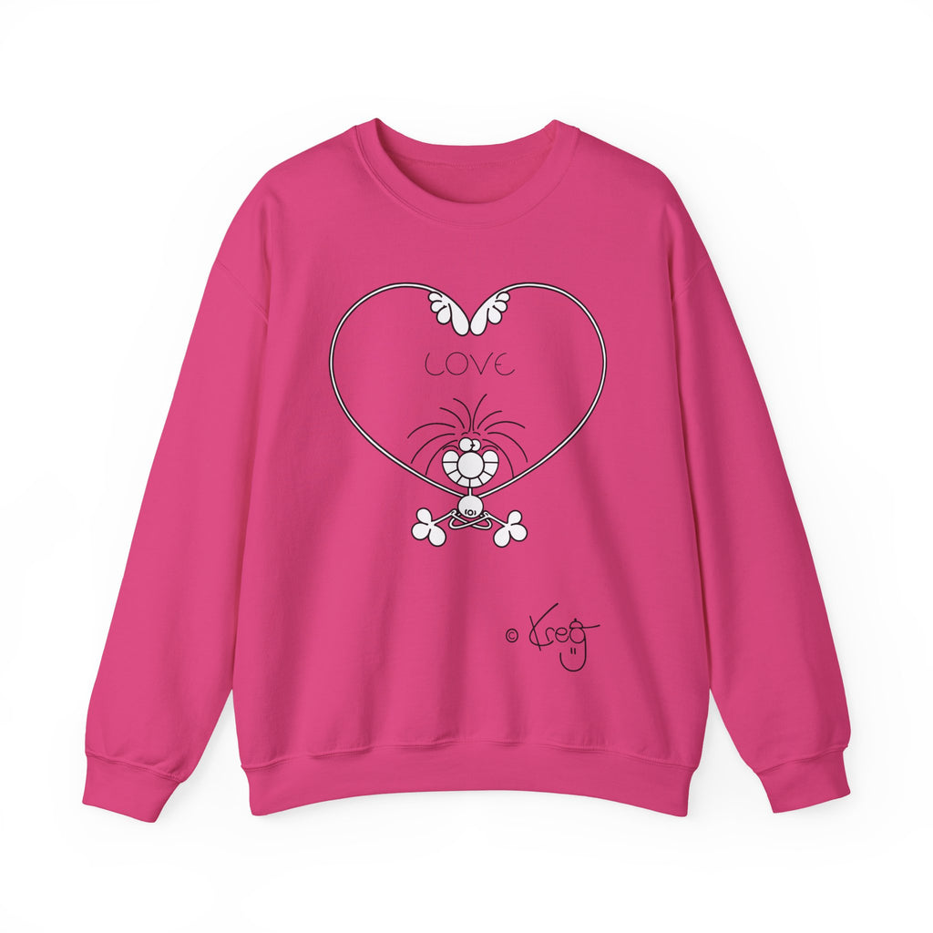 LOV YOGA,Unisex Heavy Blend™ Crewneck Sweatshirt
