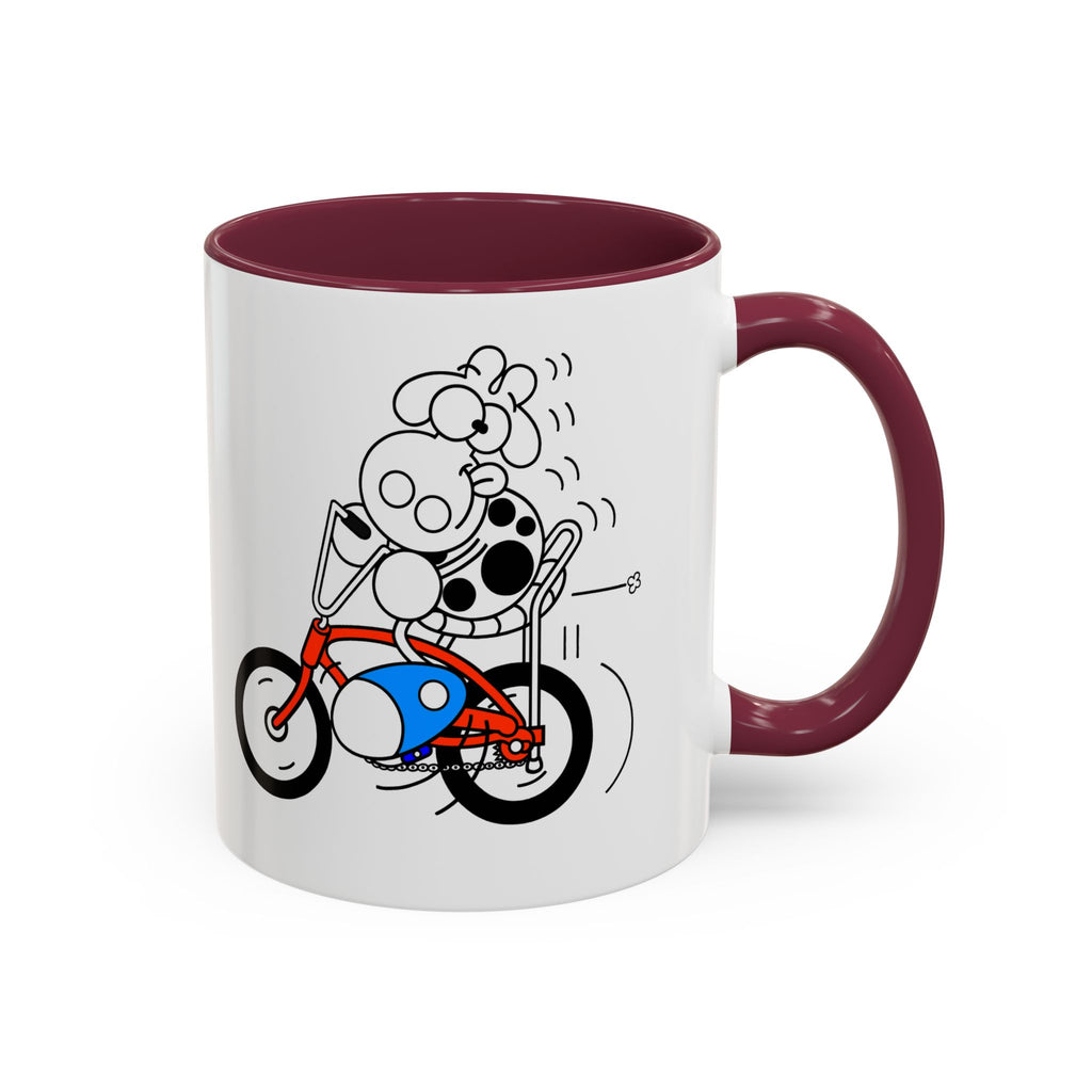 BANANA SEAT COW Colorful Mugs, 11oz 15oz