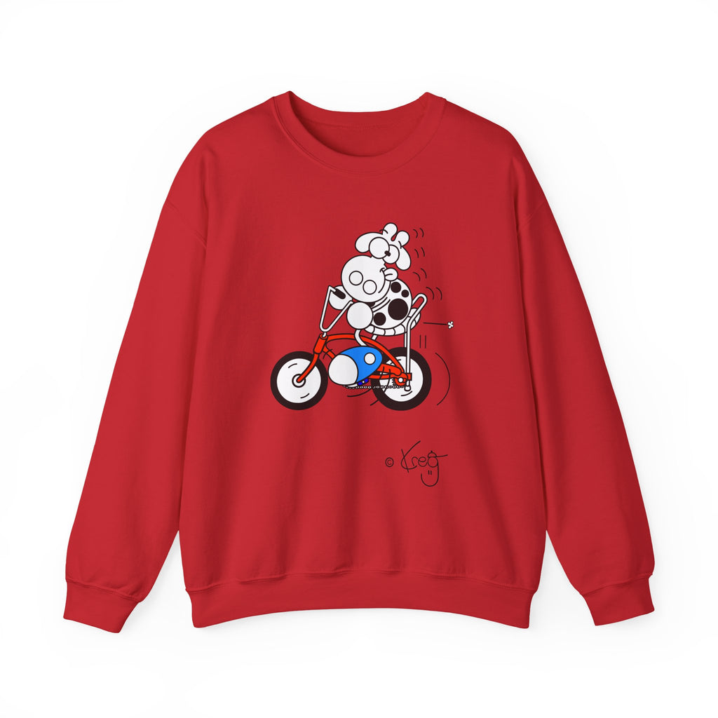 BANANA SEAT COW, Unisex Heavy Blend™ Crewneck Sweatshirt