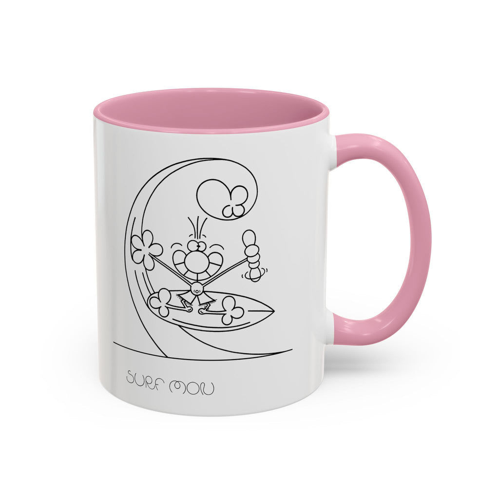 SHAKA SURFER Colorful Mugs, 11oz 15oz