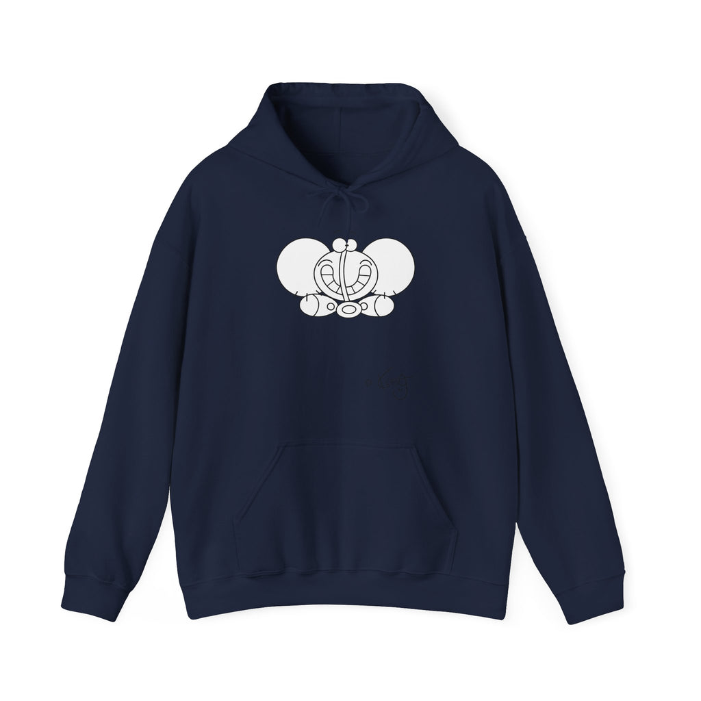 SMILE ELEPHANT,Unisex Heavy Blend™ Hooded Sweatshirt