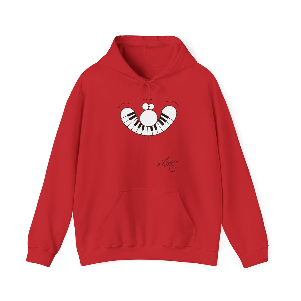 SMILE PIANO,Unisex Heavy Blend™ Hooded Sweatshirt
