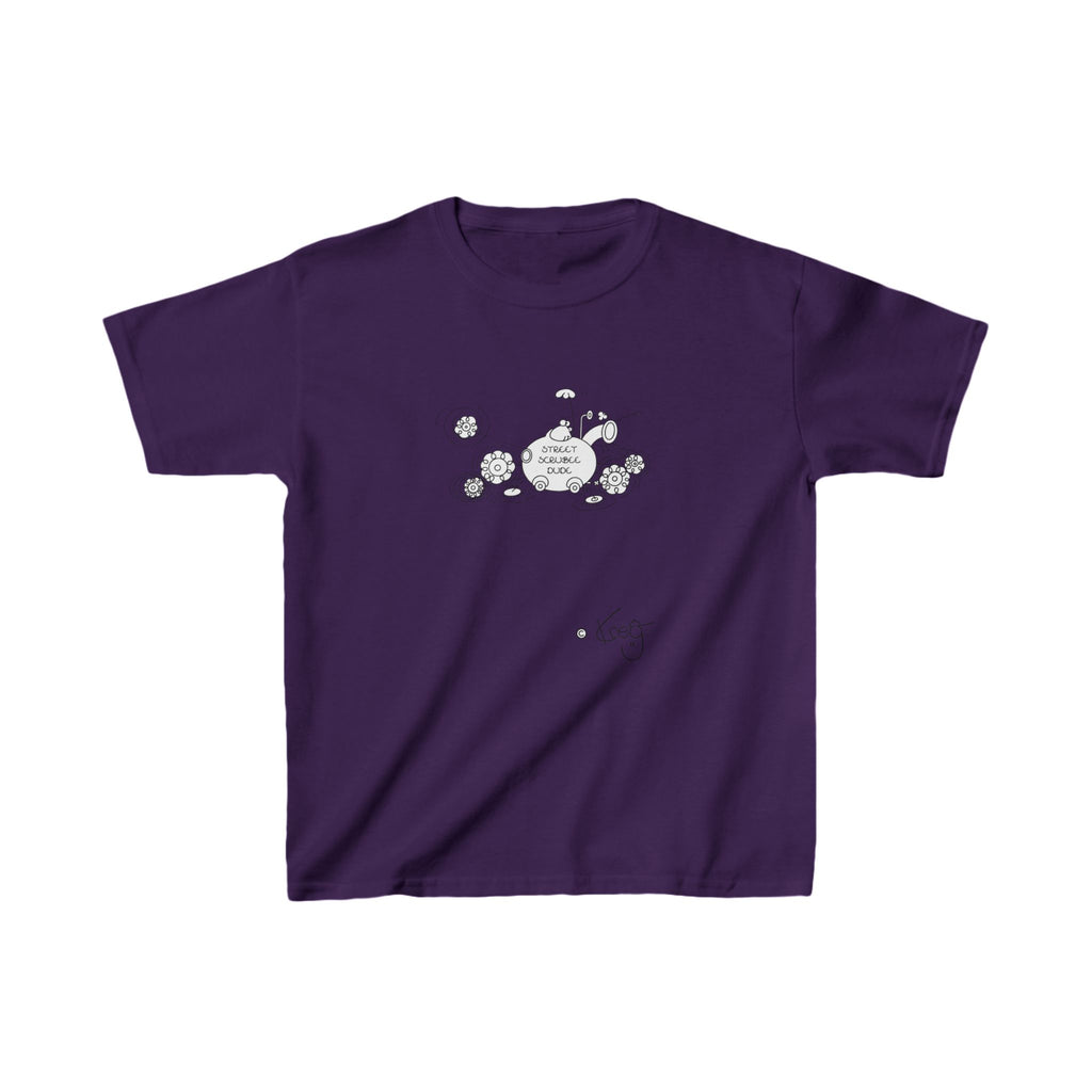STREET SCRUBEE DUDE,Kids Heavy Cotton™ Tee