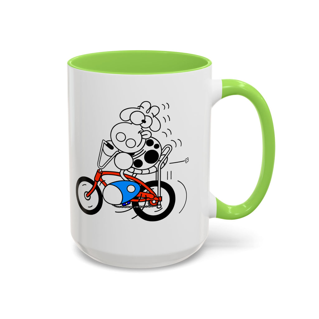 BANANA SEAT COW Colorful Mugs, 11oz 15oz