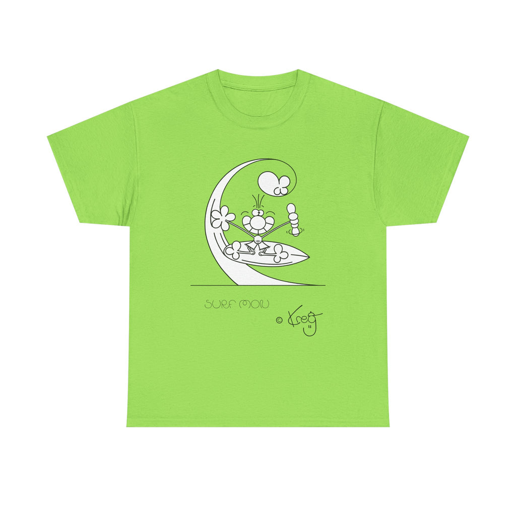 SHAKA SURFER,Unisex Heavy Cotton Tee