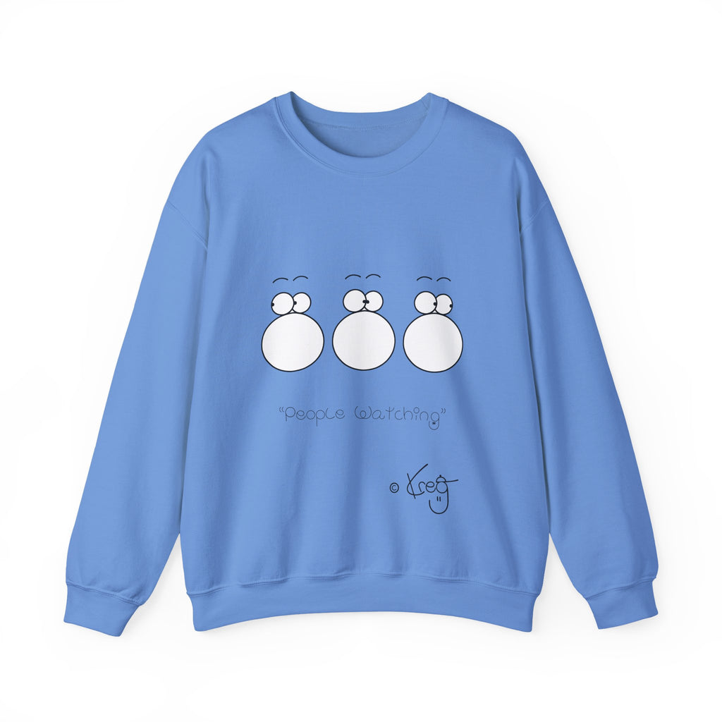 PEOPLE WATCHING,Unisex Heavy Blend™ Crewneck Sweatshirt