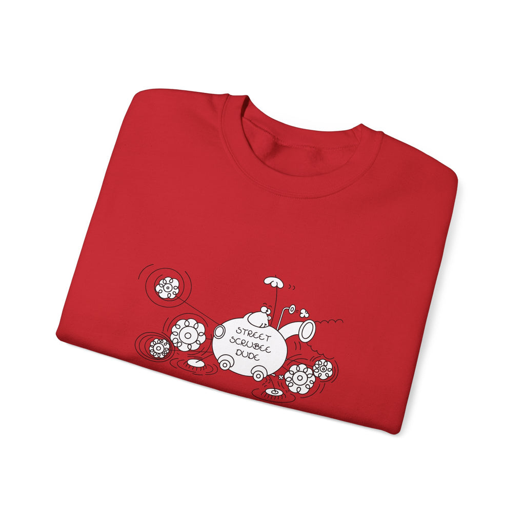 STREET SCRUBEE DUDE,Unisex Heavy Blend™ Crewneck Sweatshirt