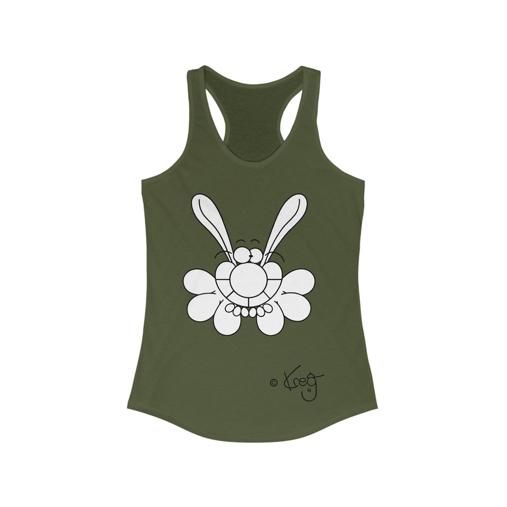 FROGGY,Women's Ideal Racerback Tank