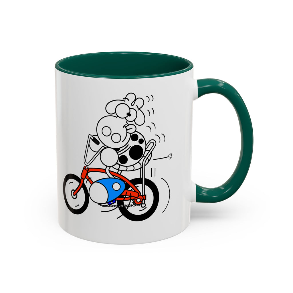 BANANA SEAT COW Colorful Mugs, 11oz 15oz