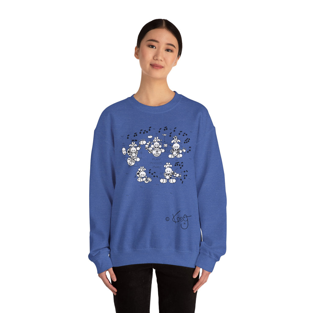 MOO'S BAND,Unisex Heavy Blend™ Crewneck Sweatshirt