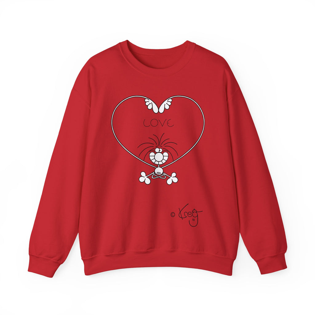 LOV YOGA,Unisex Heavy Blend™ Crewneck Sweatshirt