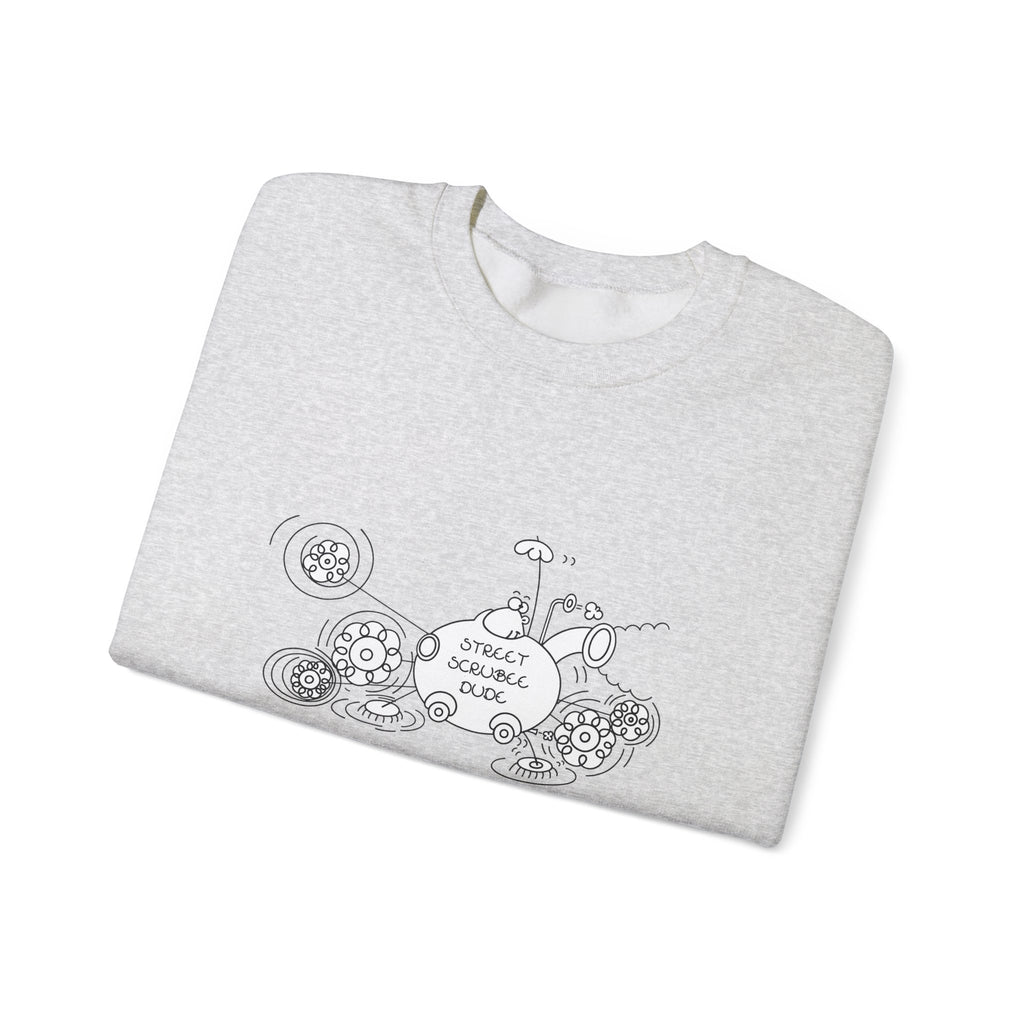 STREET SCRUBEE DUDE,Unisex Heavy Blend™ Crewneck Sweatshirt