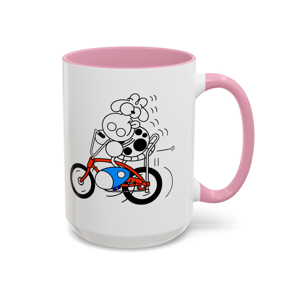 BANANA SEAT COW Colorful Mugs, 11oz 15oz