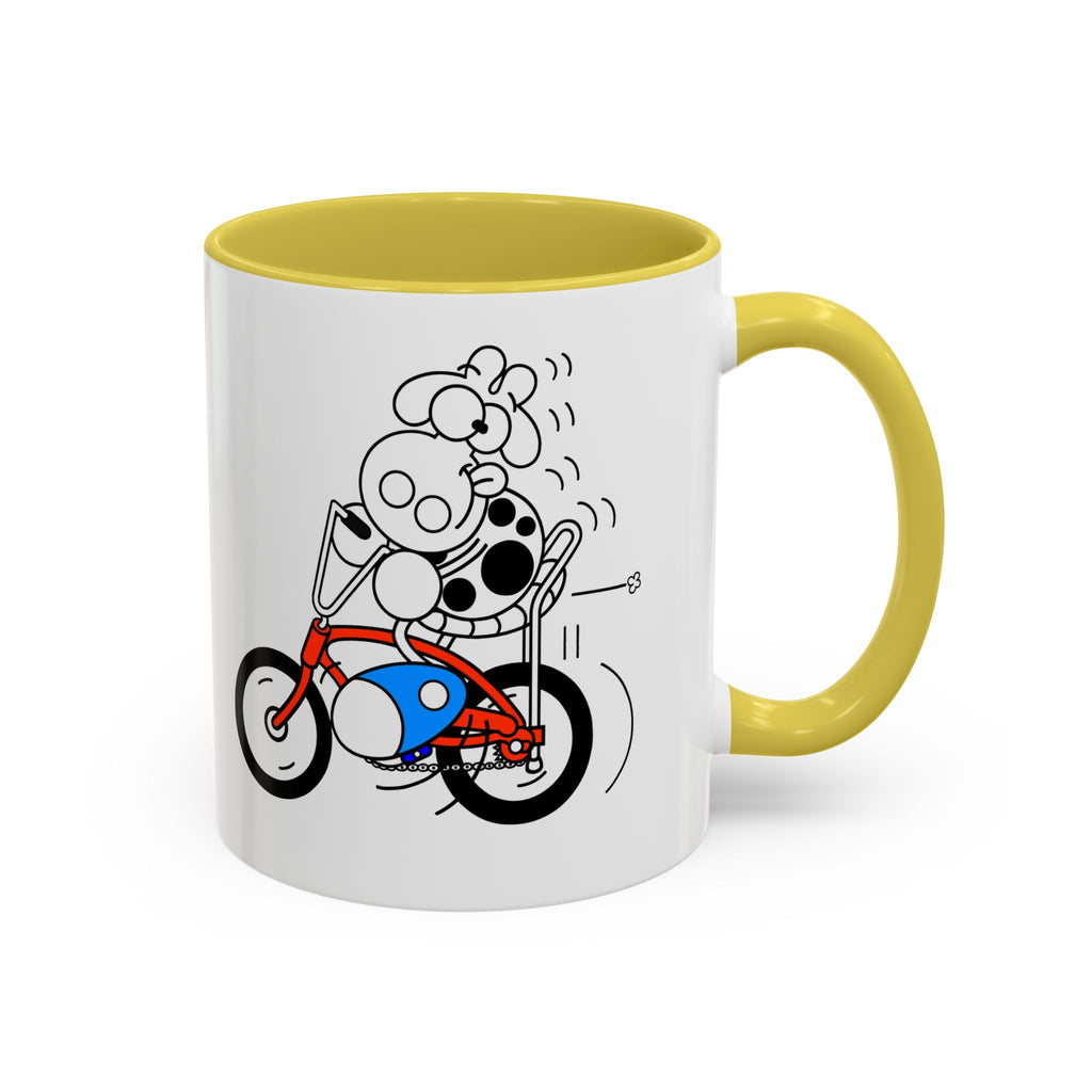 BANANA SEAT COW Colorful Mugs, 11oz 15oz