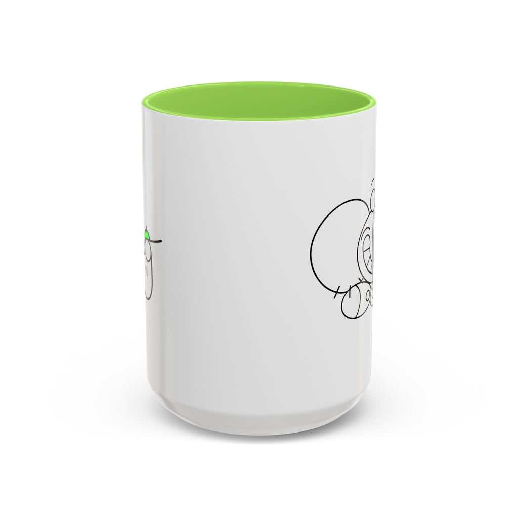 SMILE ELEPHANT Colorful Mugs, 11oz 15oz