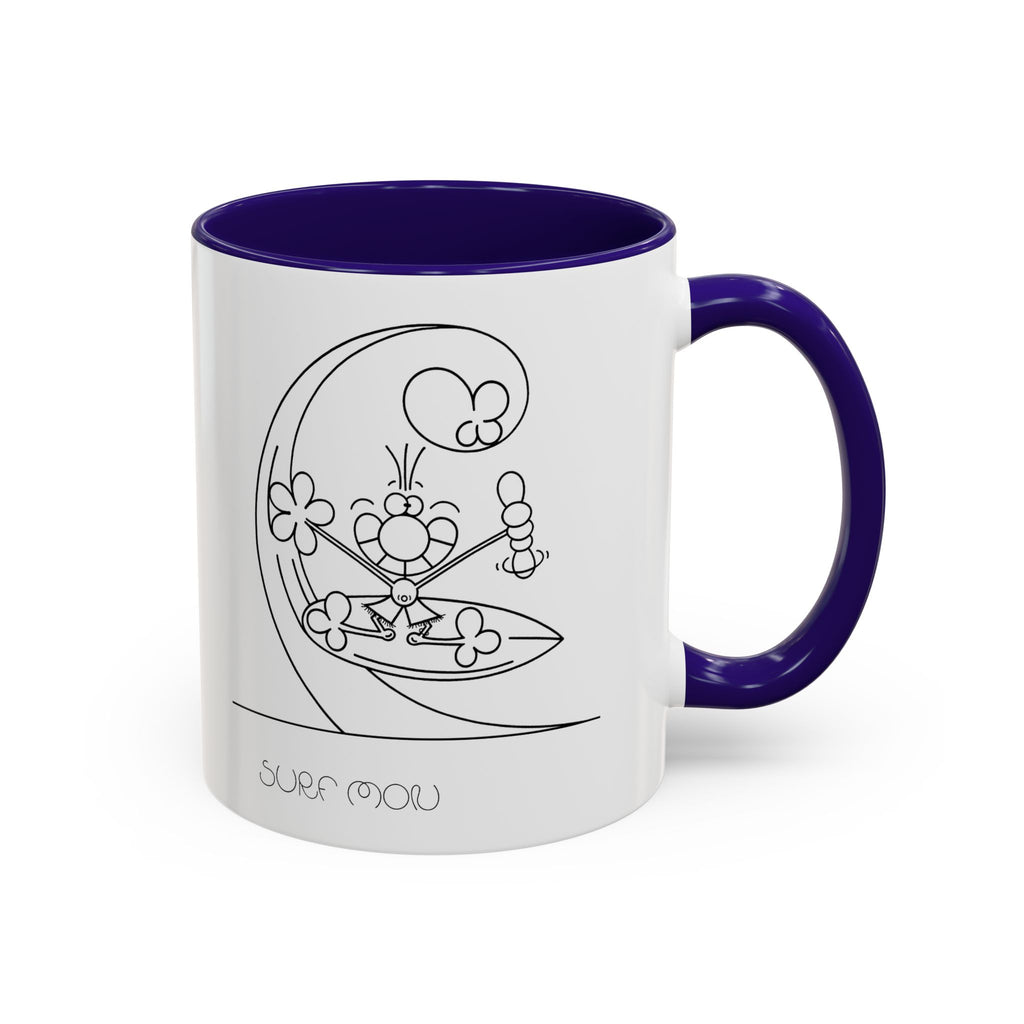 SHAKA SURFER Colorful Mugs, 11oz 15oz