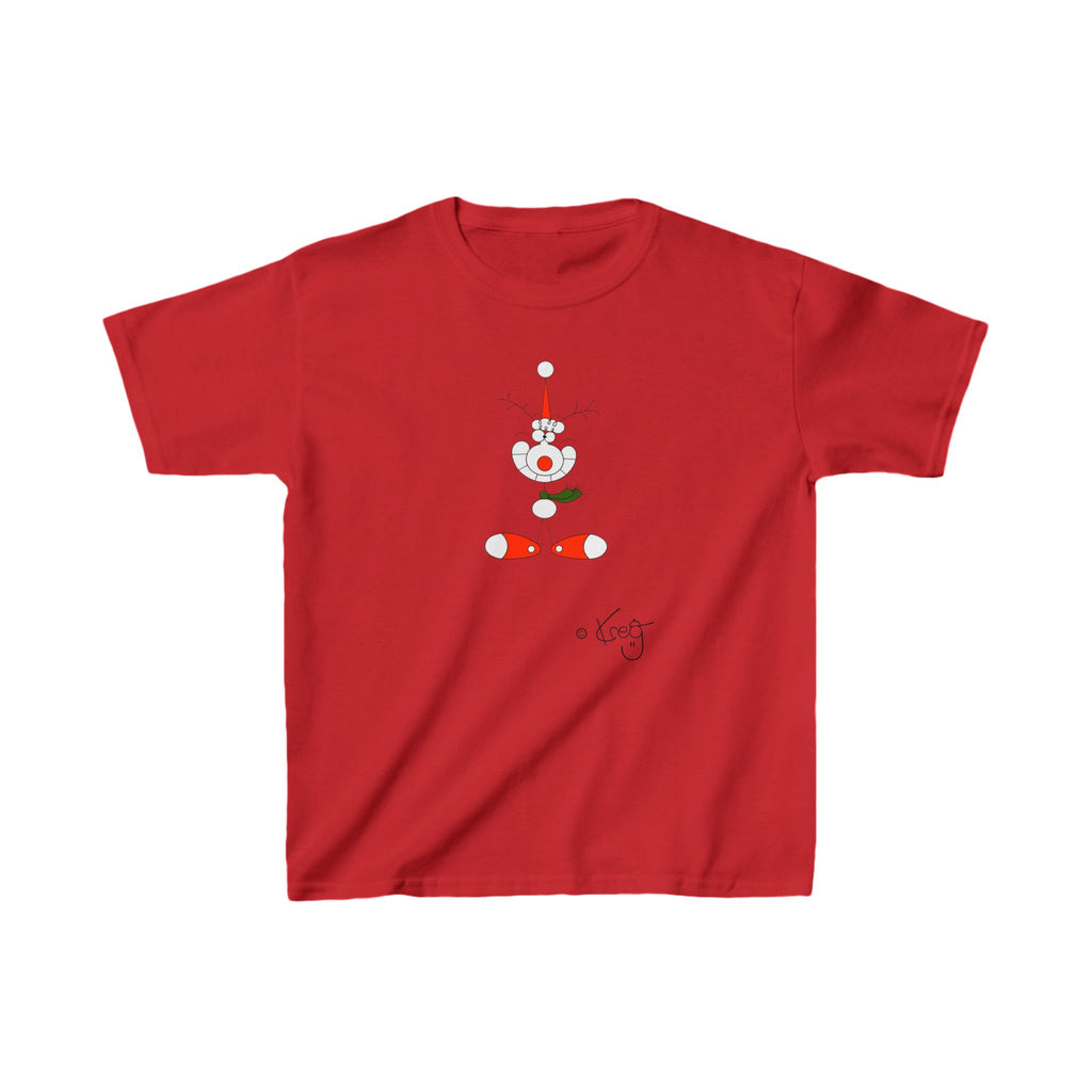 SMILE REINDEER,Kids Heavy Cotton™ Tee