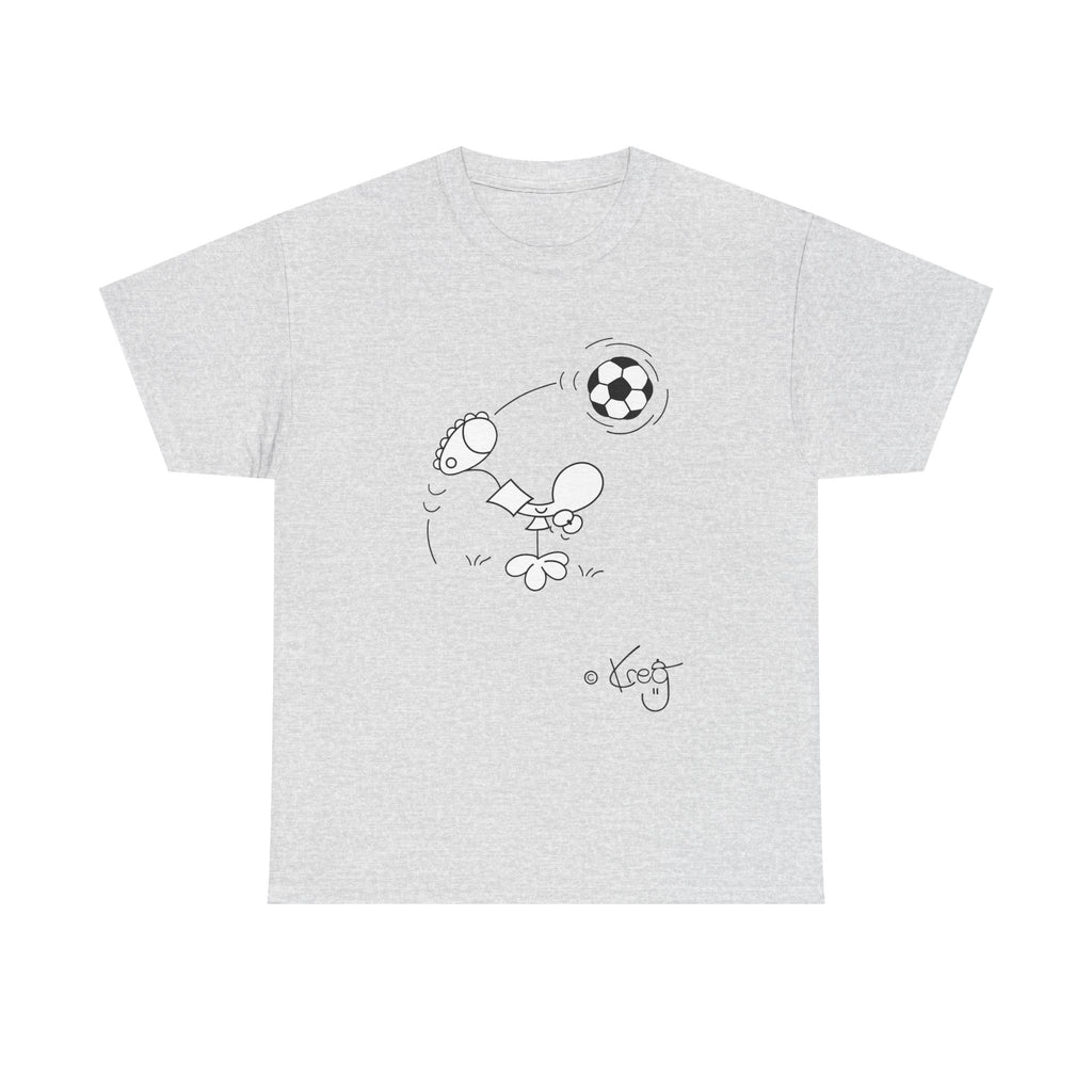 SOCCER DUDE,Unisex Heavy Cotton Tee