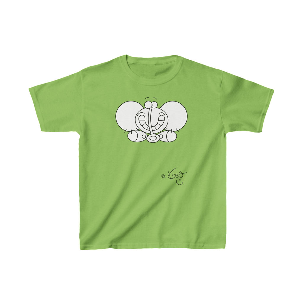 SMILE ELEPHANT,Kids Heavy Cotton™ Tee