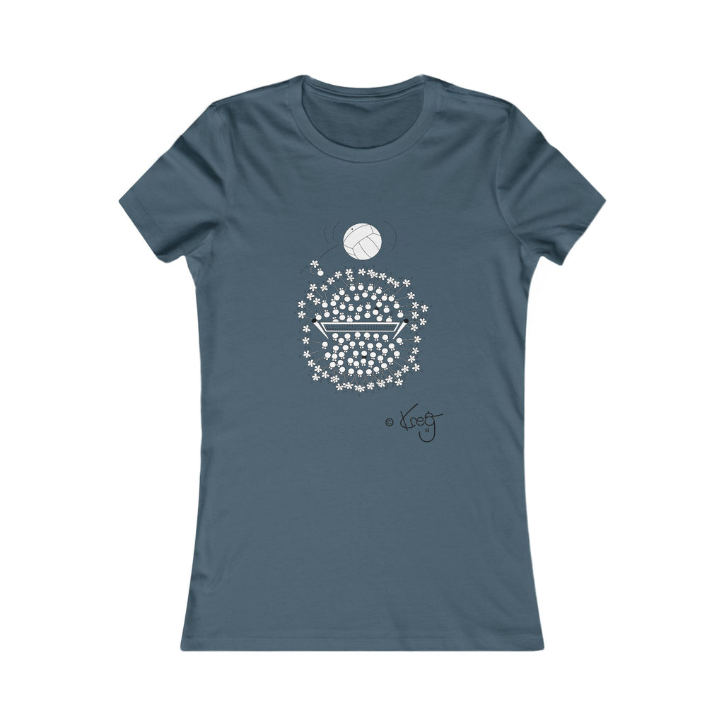 VOLLEYBALL FUN,Women's Favorite Tee