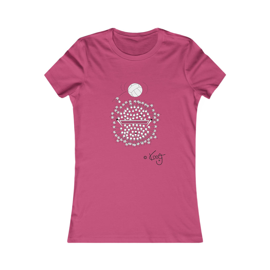VOLLEYBALL FUN,Women's Favorite Tee