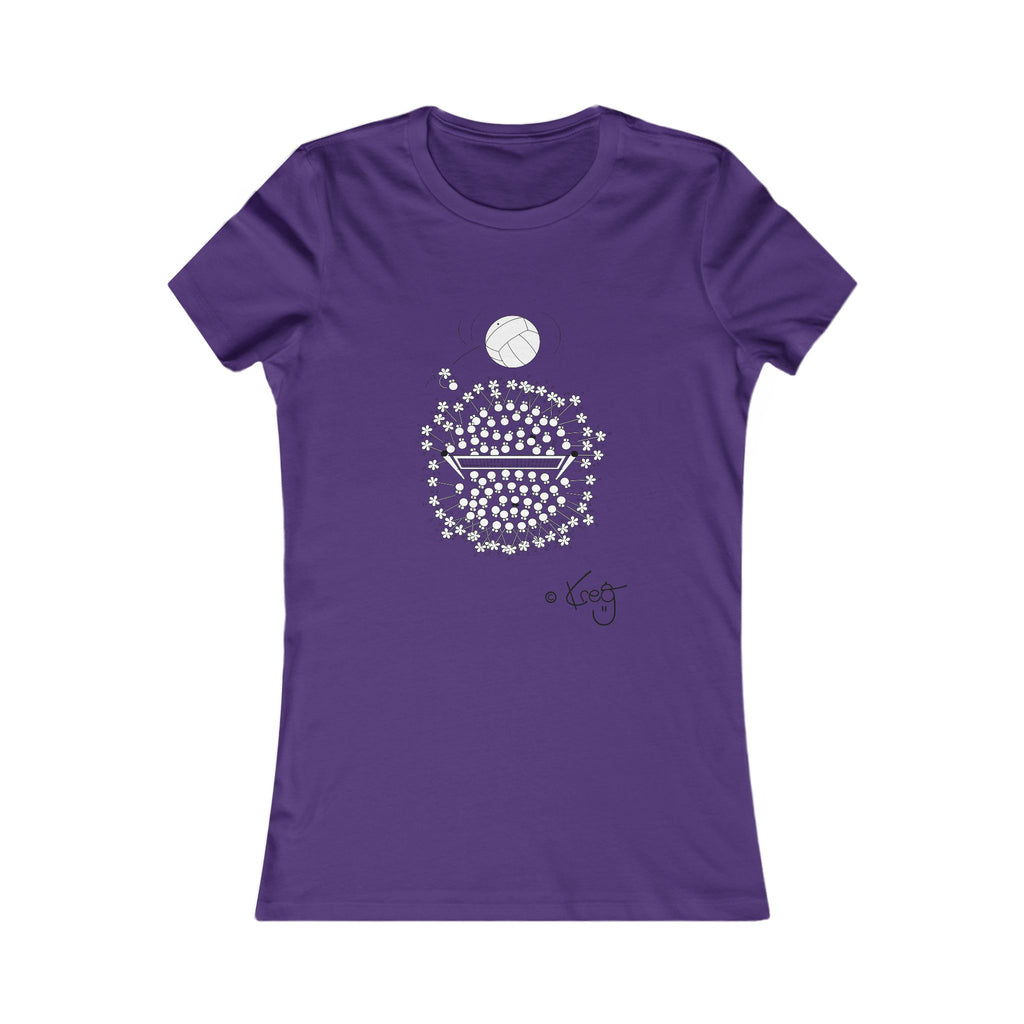 VOLLEYBALL FUN,Women's Favorite Tee