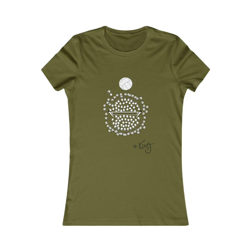 VOLLEYBALL FUN,Women's Favorite Tee
