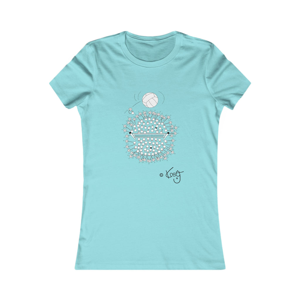 VOLLEYBALL FUN,Women's Favorite Tee