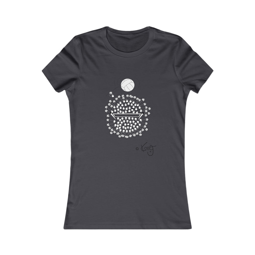 VOLLEYBALL FUN,Women's Favorite Tee