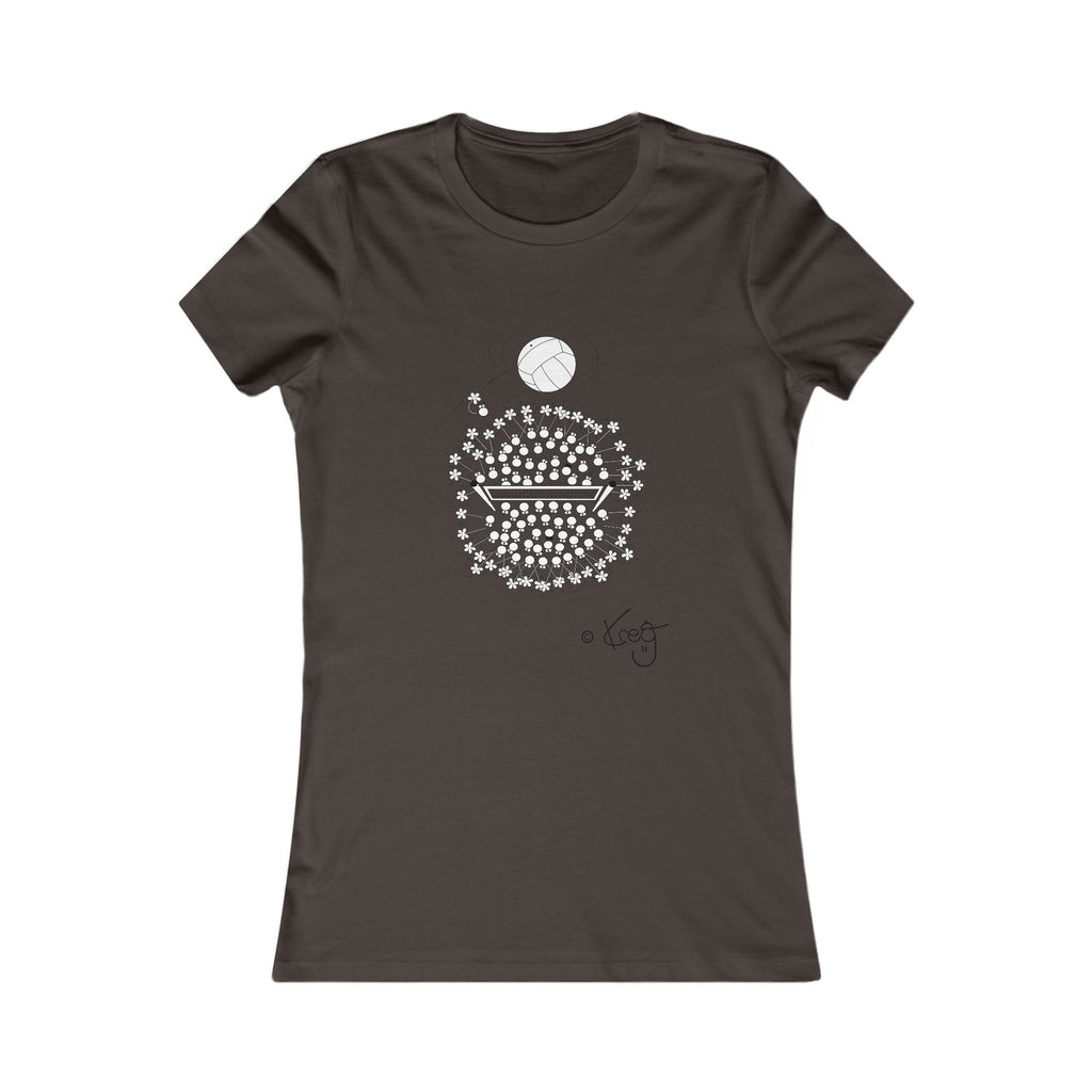 VOLLEYBALL FUN,Women's Favorite Tee