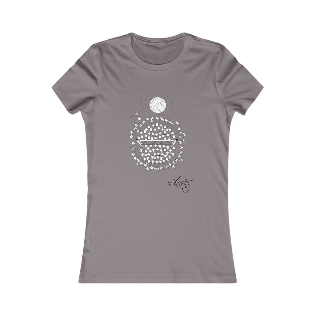 VOLLEYBALL FUN,Women's Favorite Tee