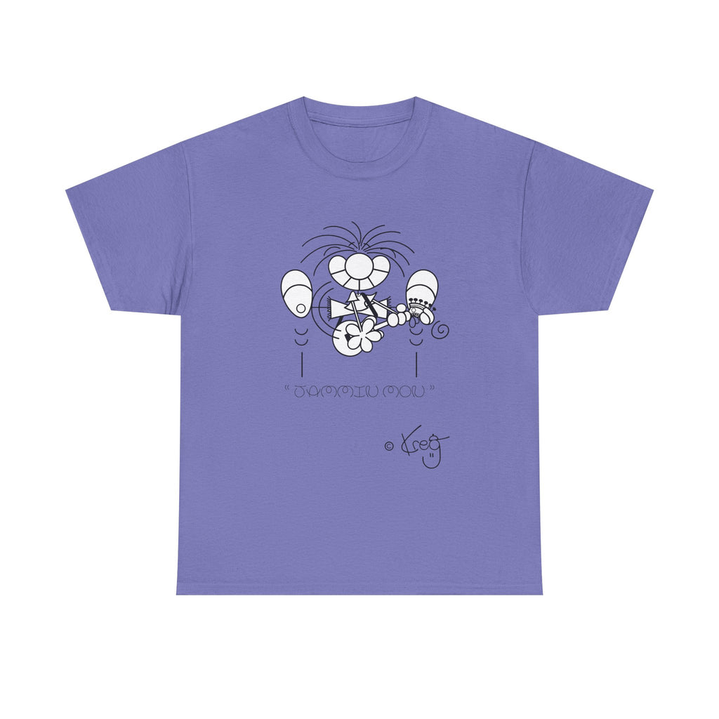 GUITAR MON JAMMING,Unisex Heavy Cotton Tee
