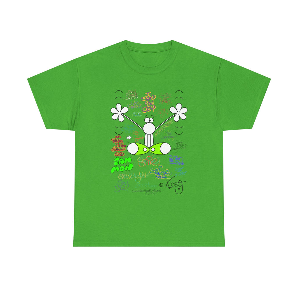 JOY GRAFFITI,Unisex Heavy Cotton Tee