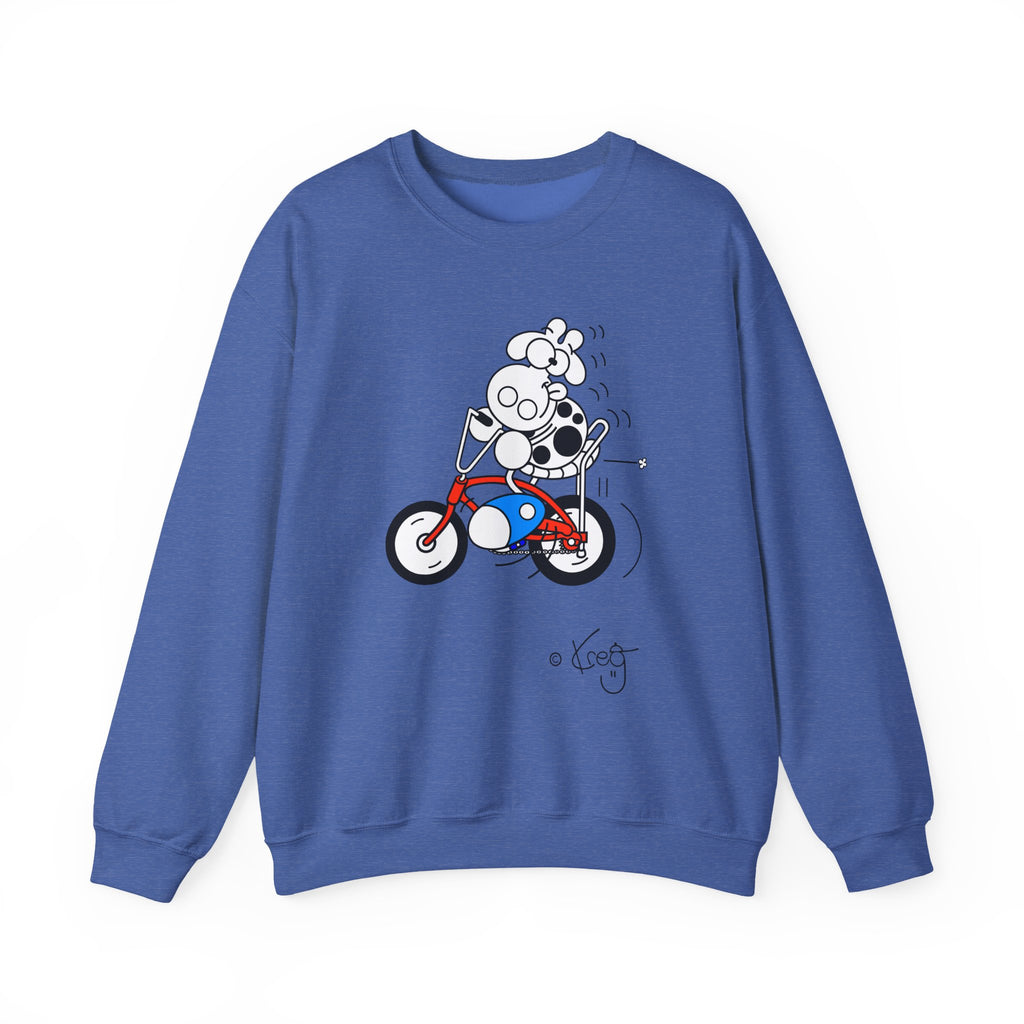 BANANA SEAT COW, Unisex Heavy Blend™ Crewneck Sweatshirt