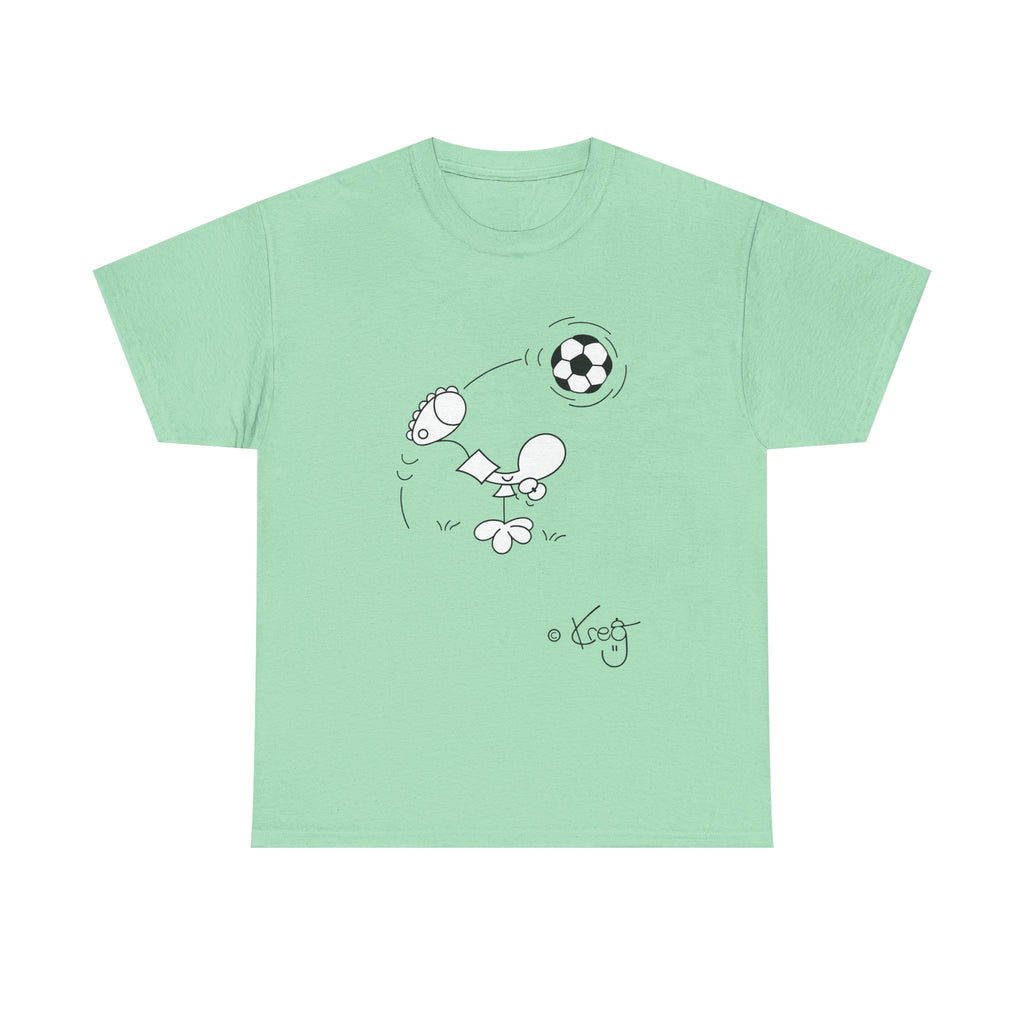 SOCCER DUDE,Unisex Heavy Cotton Tee