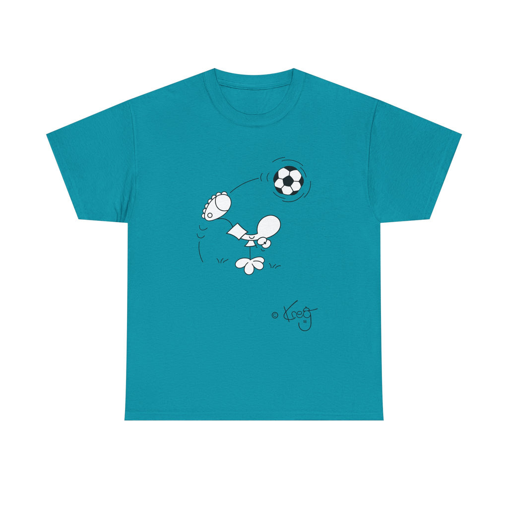 SOCCER DUDE,Unisex Heavy Cotton Tee