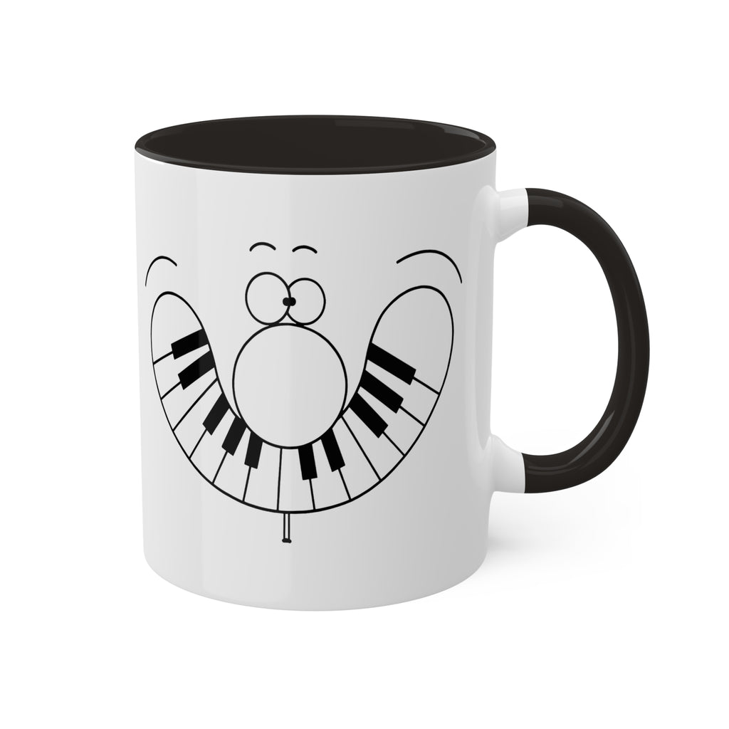 PIANO SMILE Colorful Mugs, 11oz