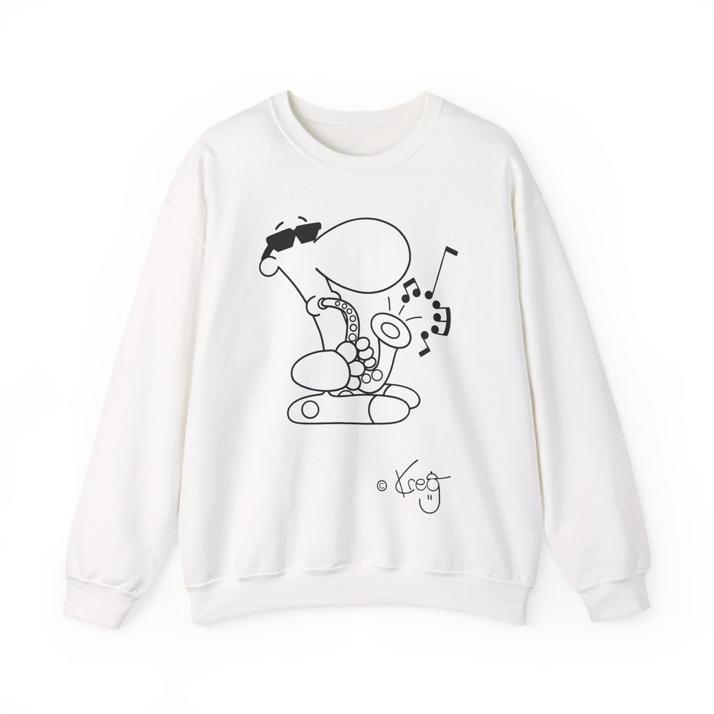 SAX DUDE,Unisex Heavy Blend™ Crewneck Sweatshirt