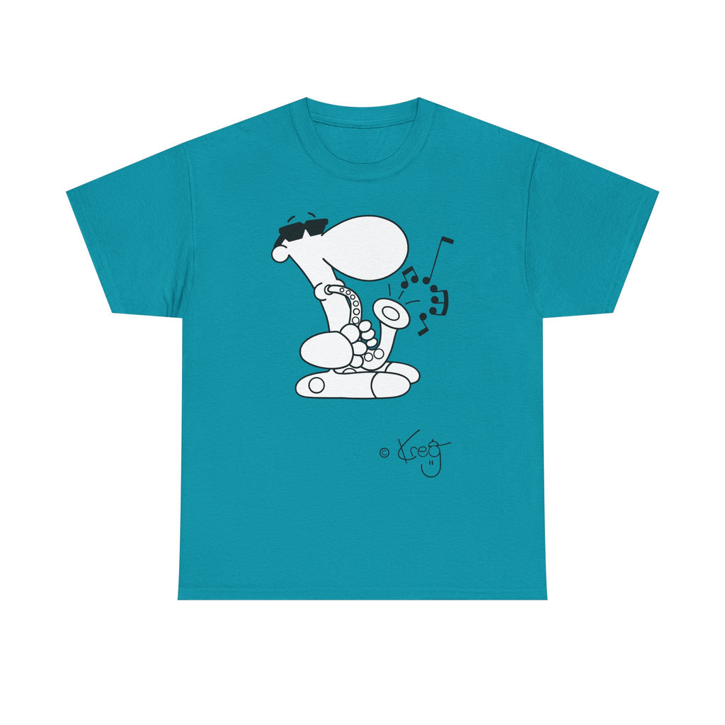 SAX DUDE,Unisex Heavy Cotton Tee