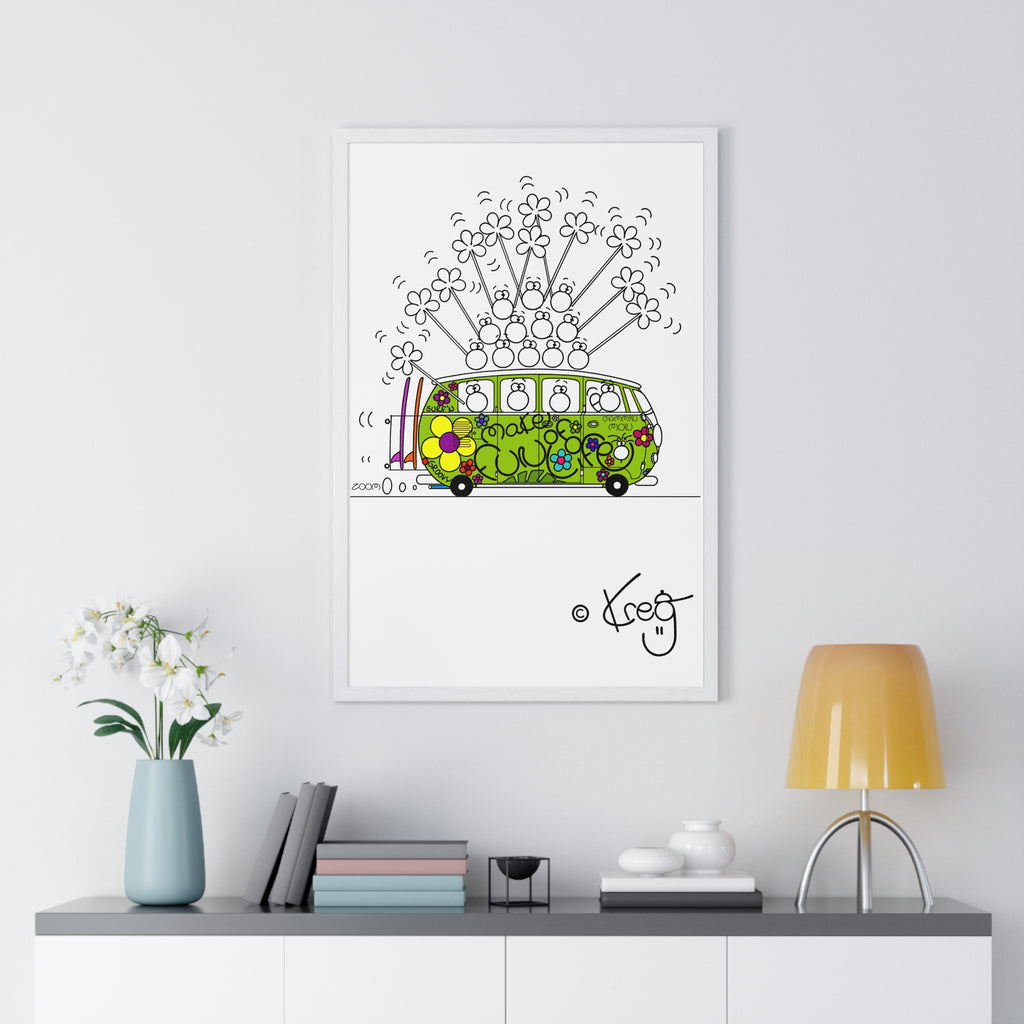 MAKE FUN OF LIFE,Premium Framed Vertical Poster