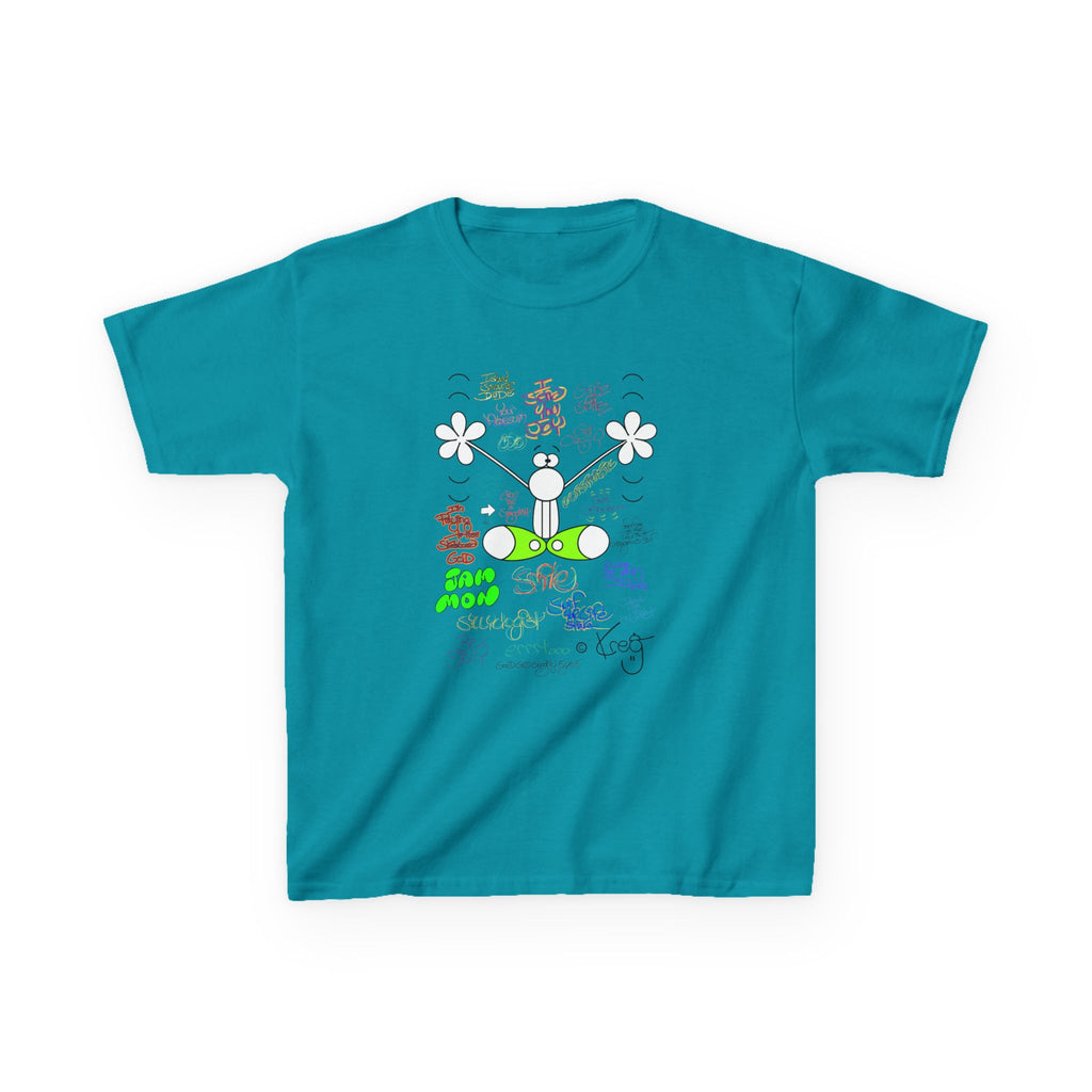 JOY GRAFFITI,Kids Heavy Cotton™ Tee