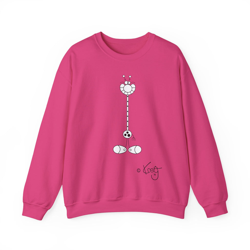 LAUGH GIRAFFE,Unisex Heavy Blend™ Crewneck Sweatshirt