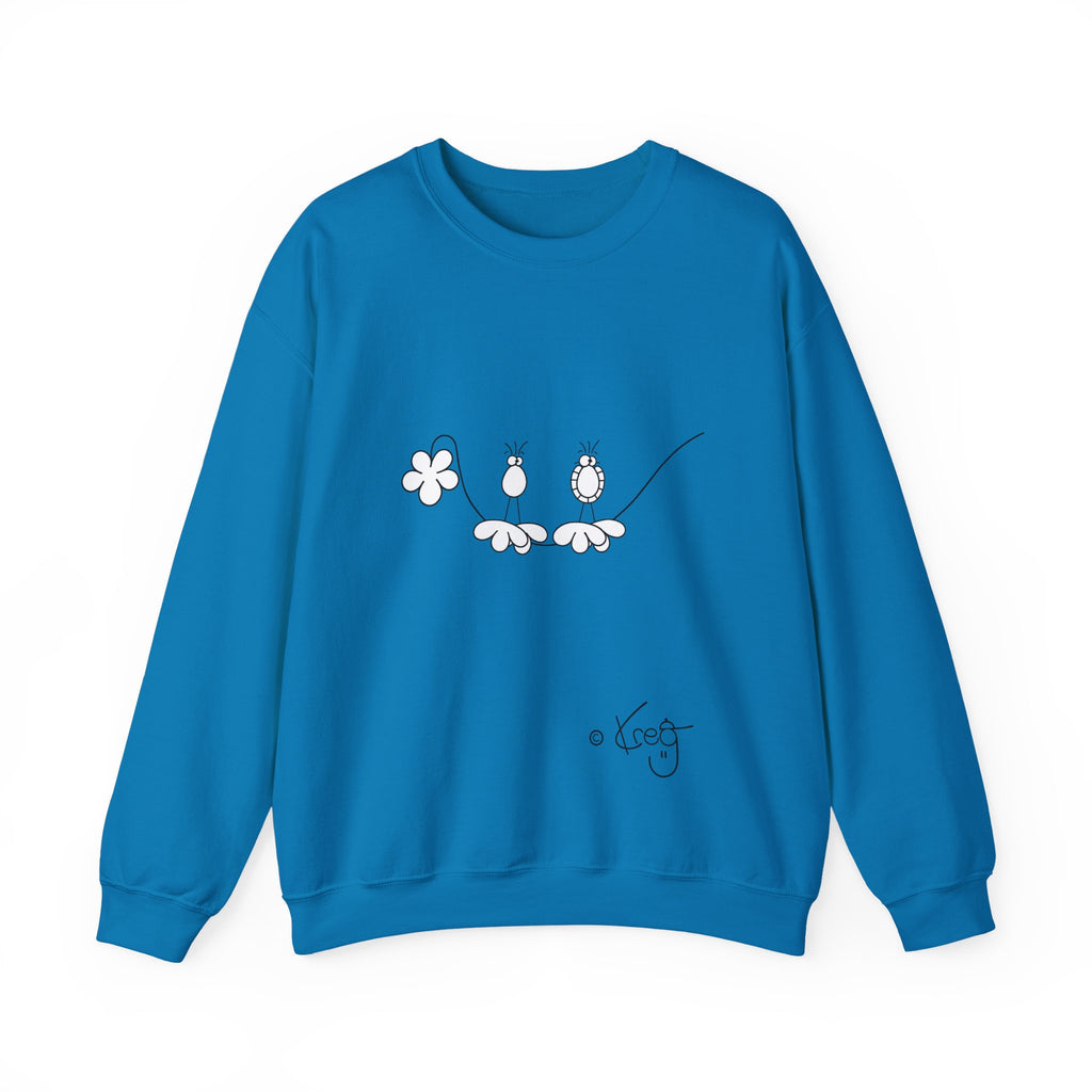 SILLY BIRDZ,Unisex Heavy Blend™ Crewneck Sweatshirt
