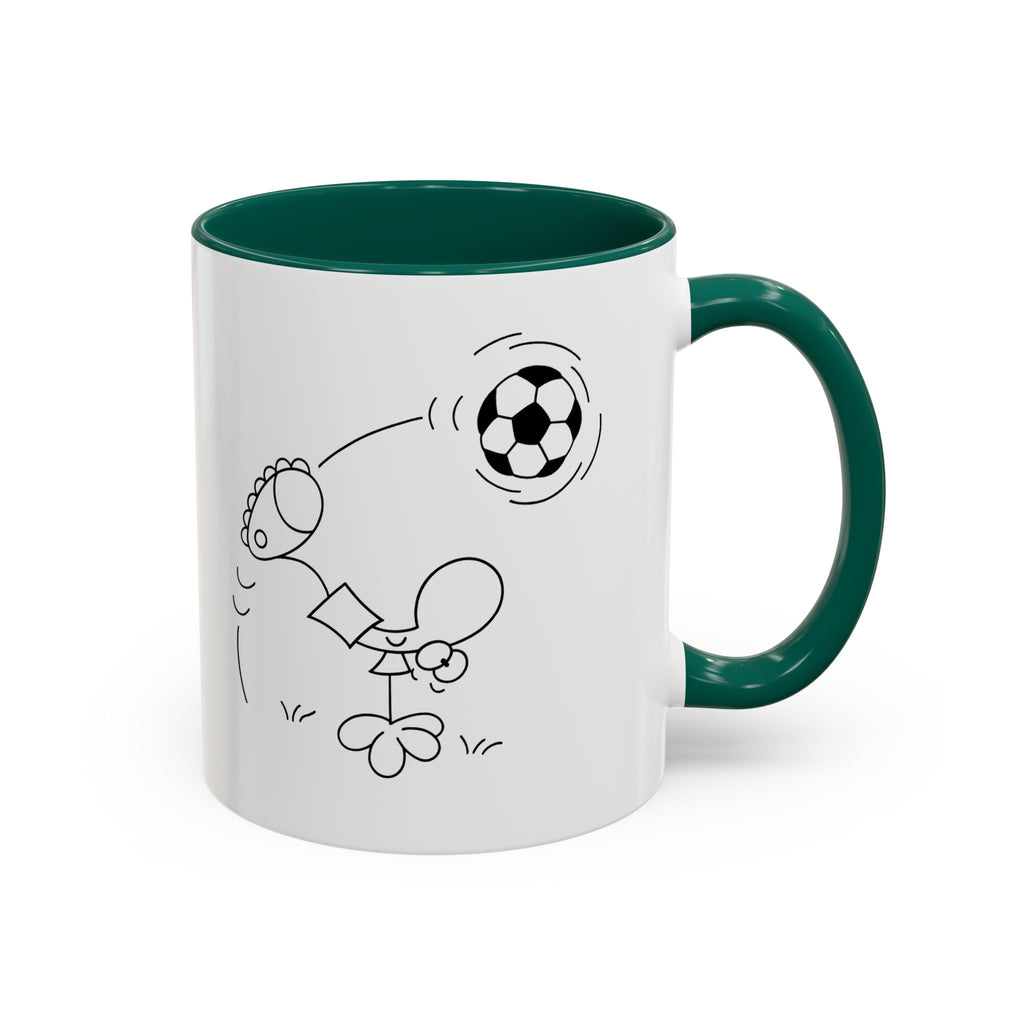 SOCCER DUDE Colorful Mugs, 11oz 15oz