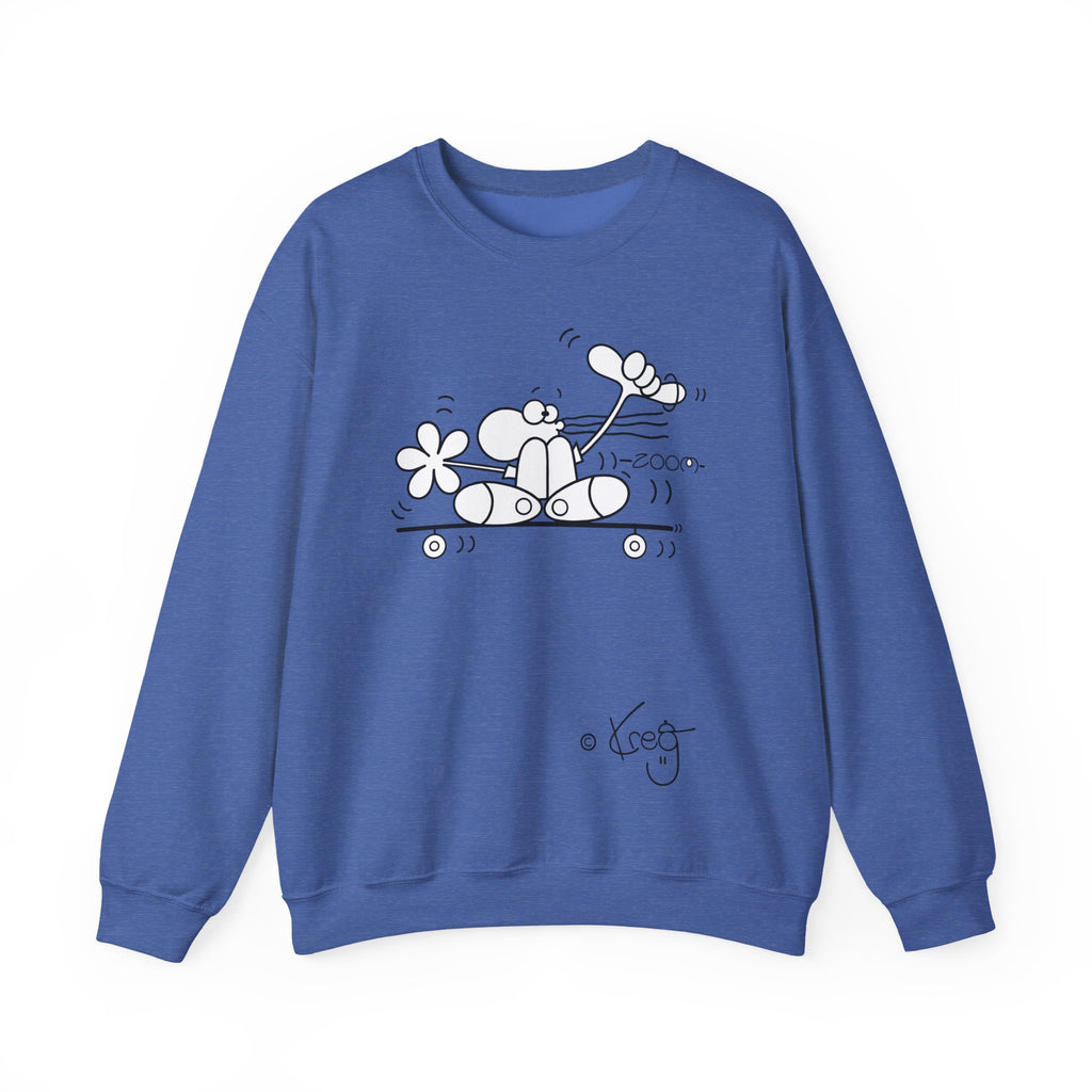 SKATEBOARDER DUDE,Unisex Heavy Blend™ Crewneck Sweatshirt