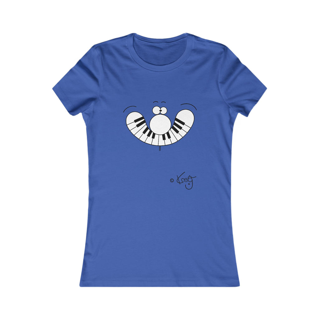 SMILE PIANO,Women's Favorite Tee